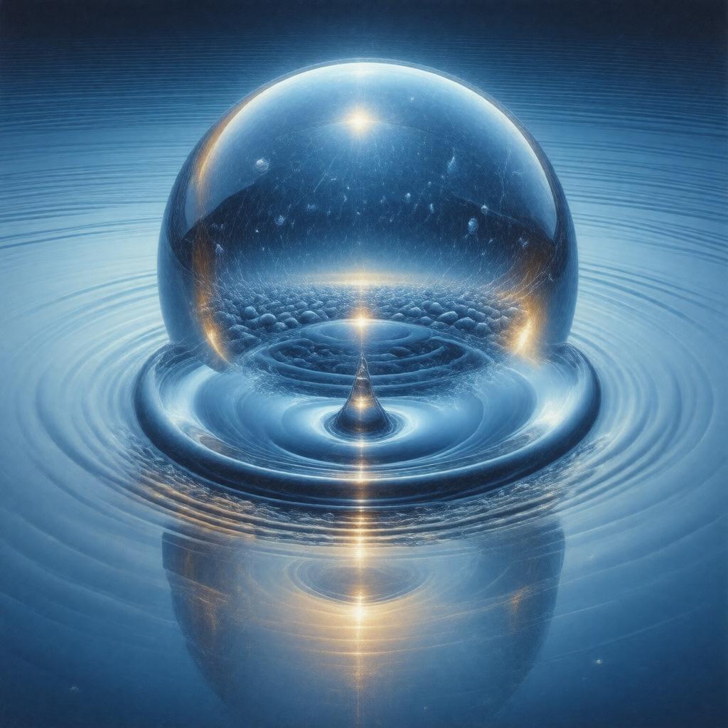 Click to view larger image AI-created image of Young–Laplace equation