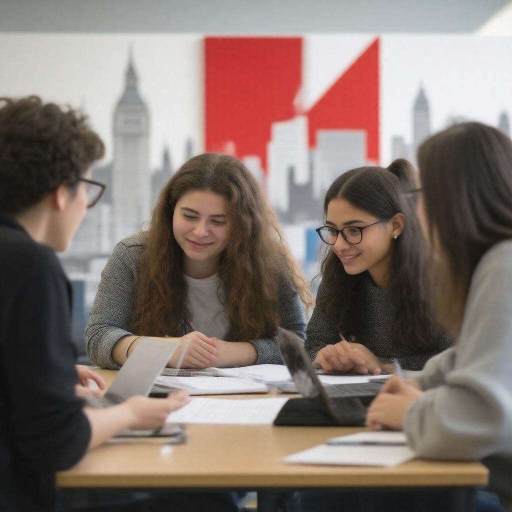 AI-created image of Young Fabians