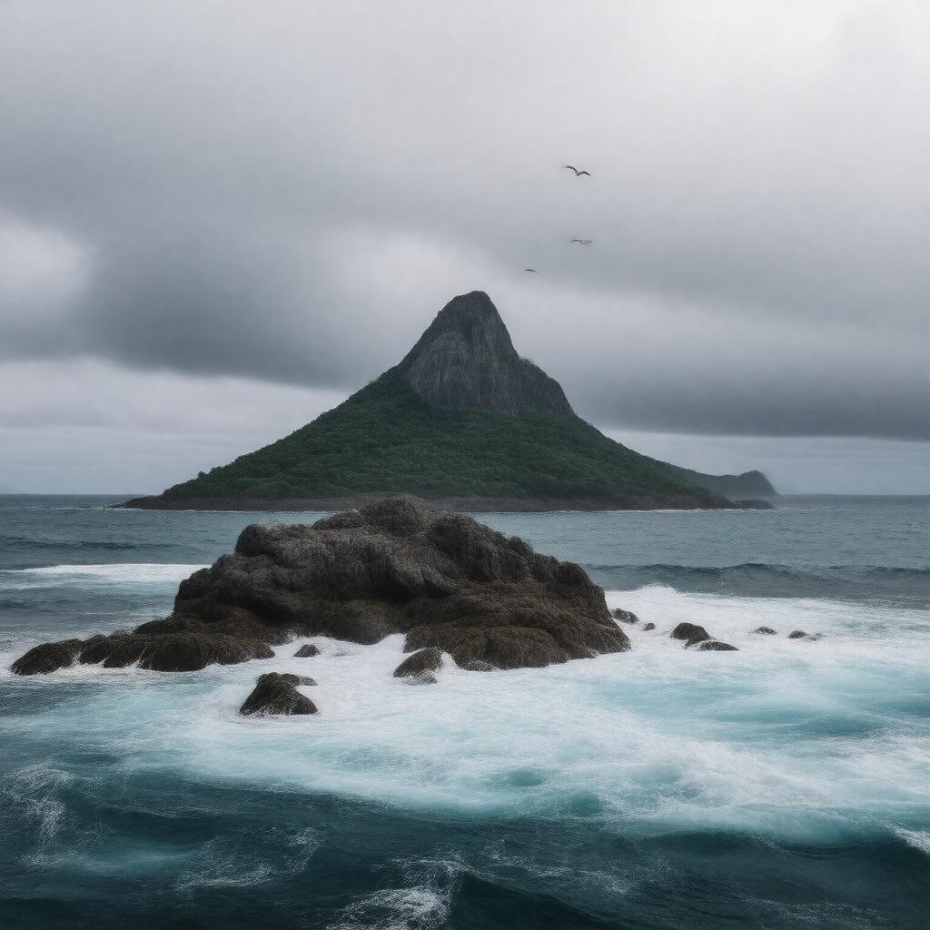 AI-created image of Young Island