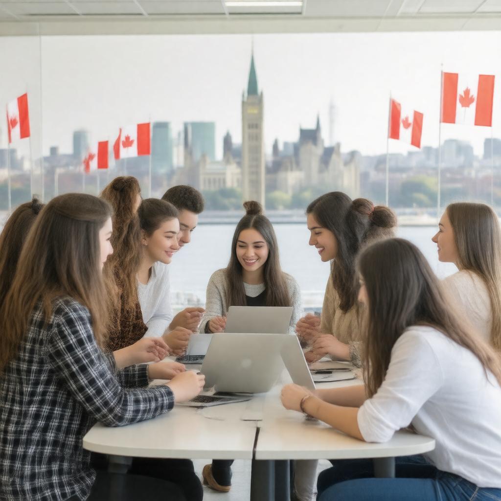 AI-created image of Young Liberals of Canada