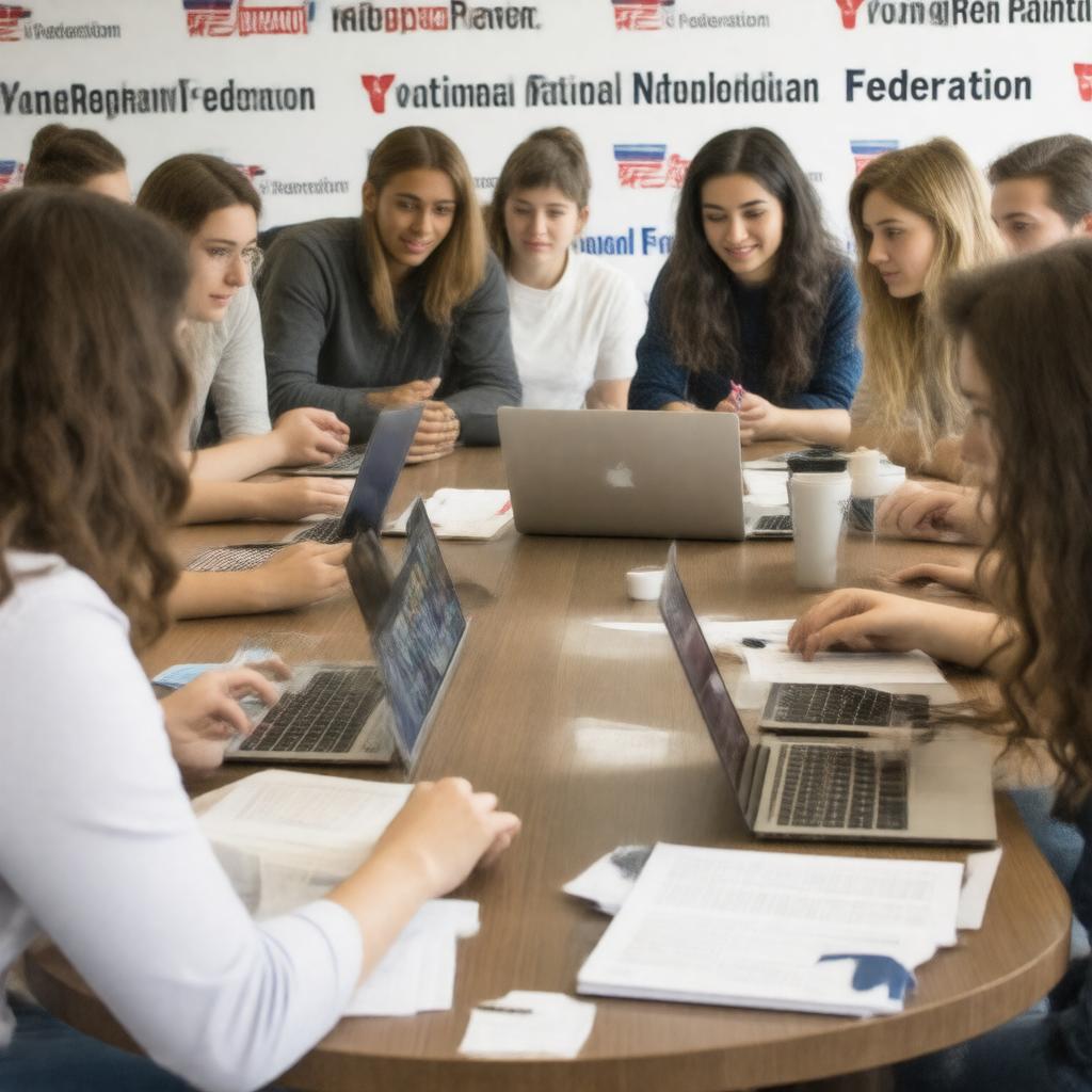 AI-created image of Young Republicans