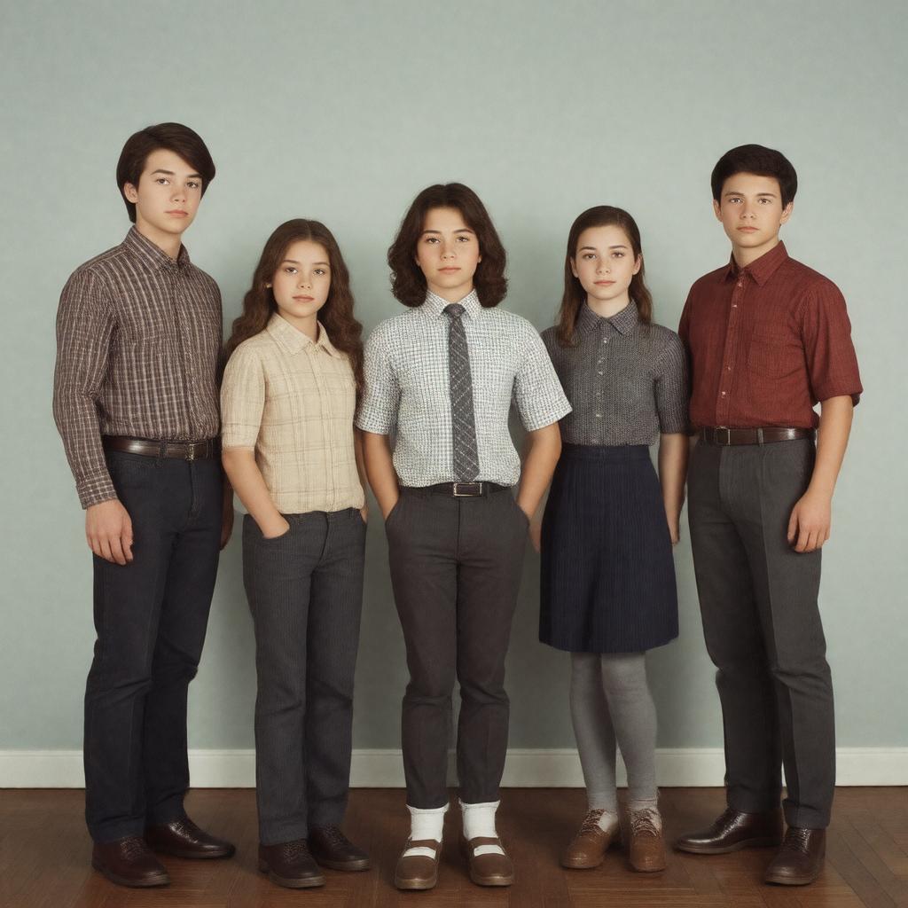 AI-created image of Young Sheldon
