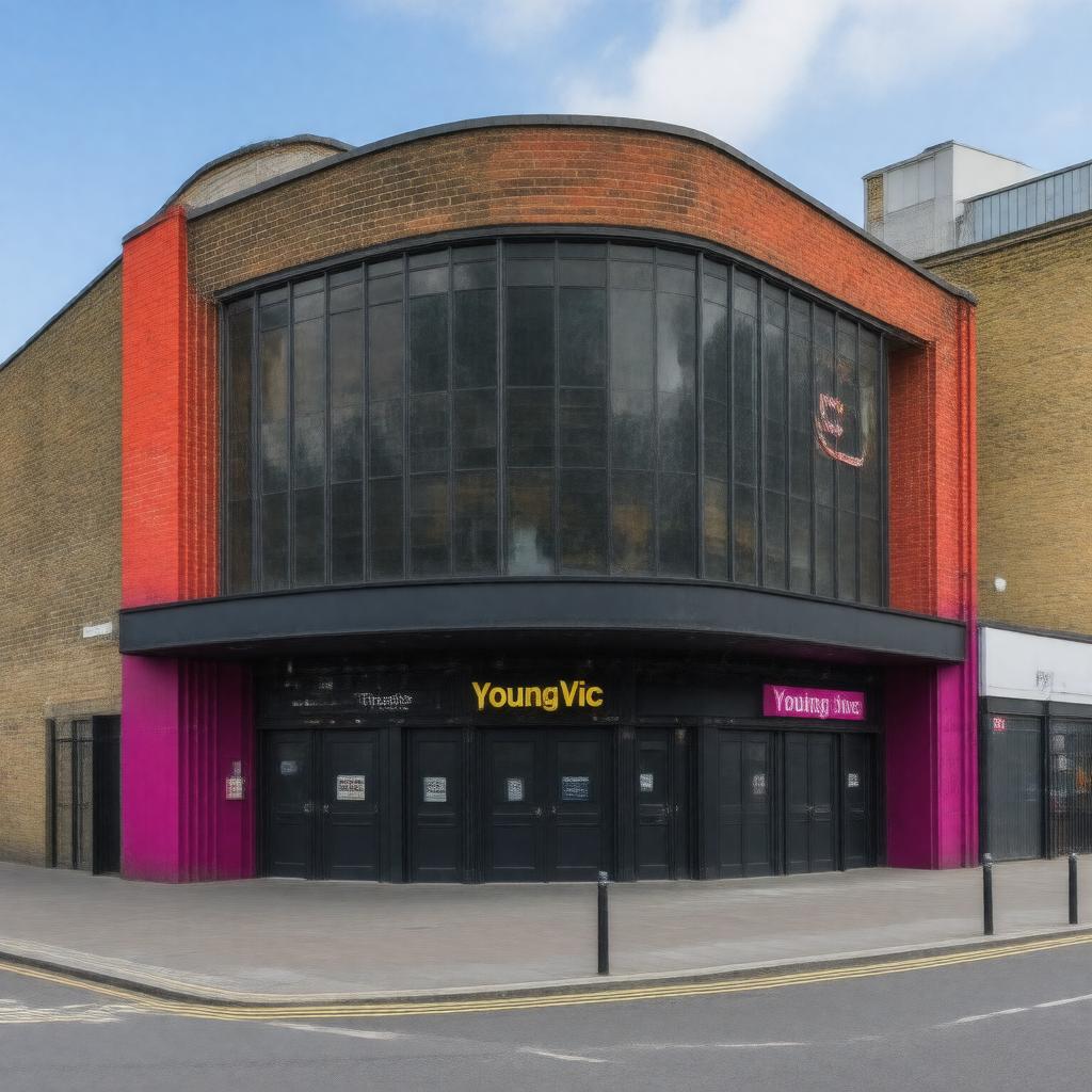 AI-created image of Young Vic Theatre