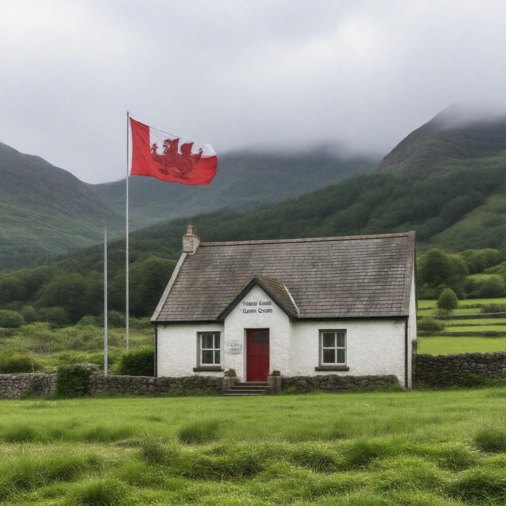 AI-created image of Ysgol Cefn Coch