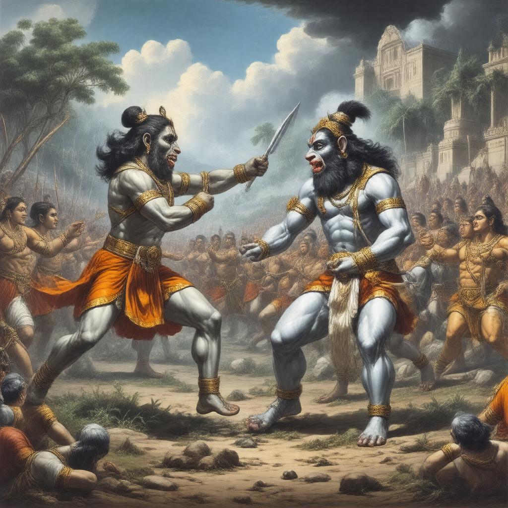 AI-created image of Yuddha Kanda