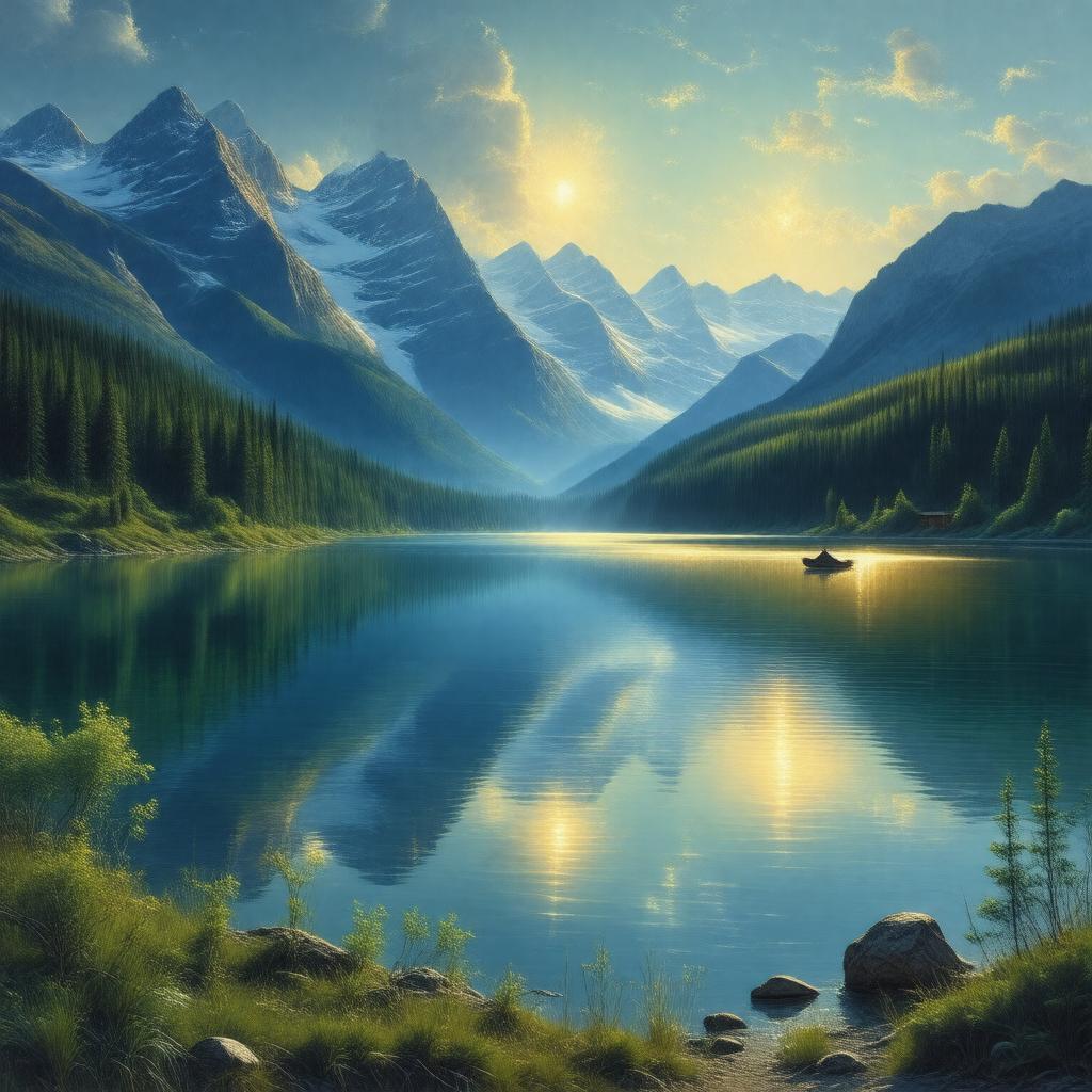 AI-created image of Yukon Territory