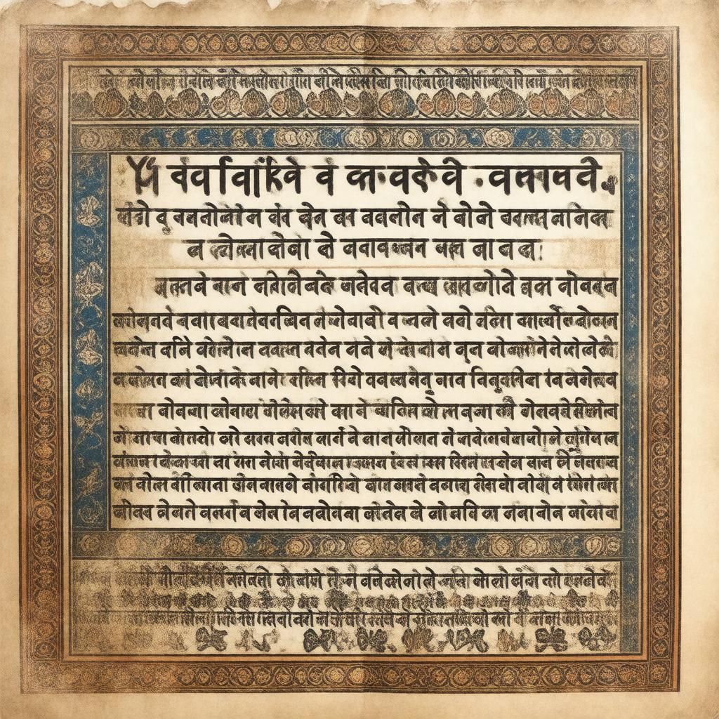 AI-created image of Yuktiṣāṣṭika