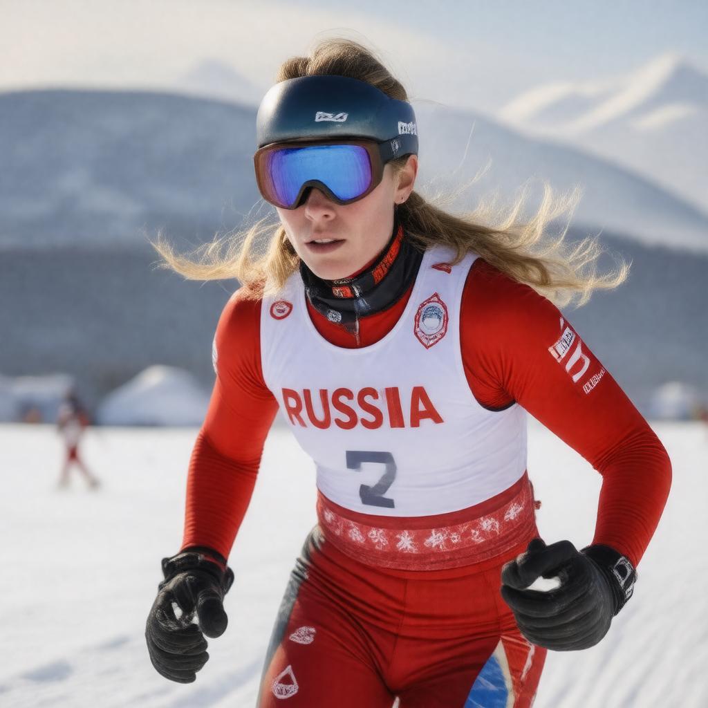 AI-created image of Yulia Chepalova