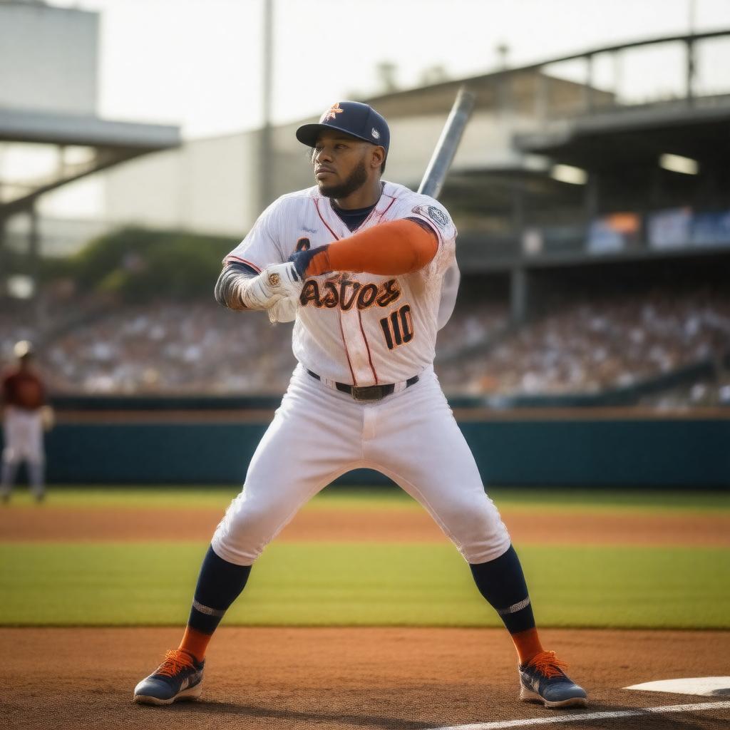 AI-created image of Yulieski Gurriel