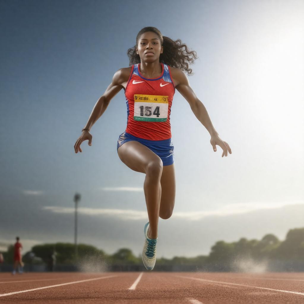 AI-created image of Yulimar Rojas