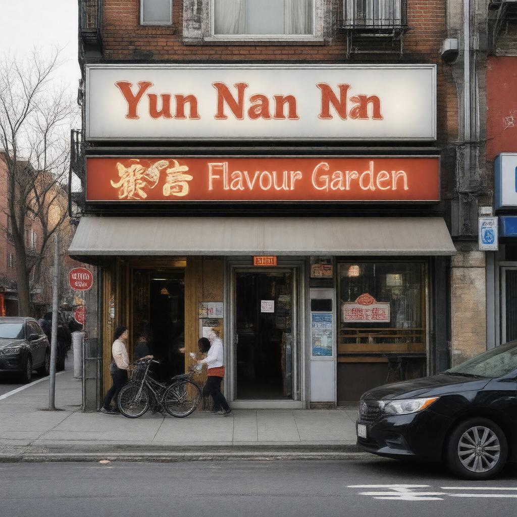 AI-created image of Yun Nan Flavour Garden