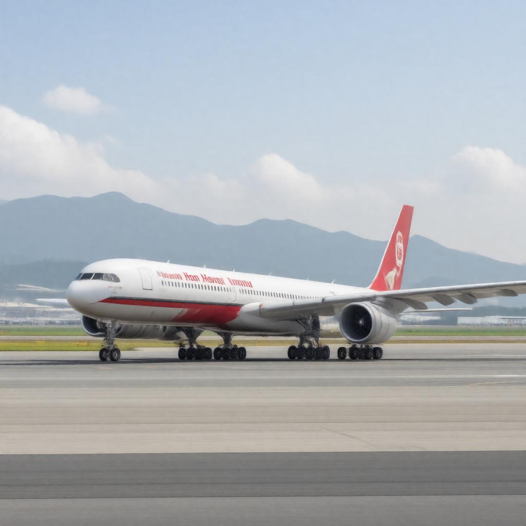 AI-created image of Yunnan Hongtu Airlines