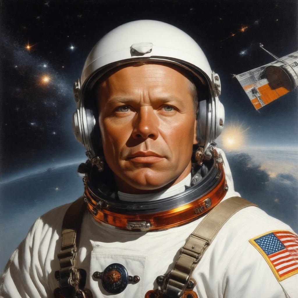 AI-created image of Yuri Gagarin