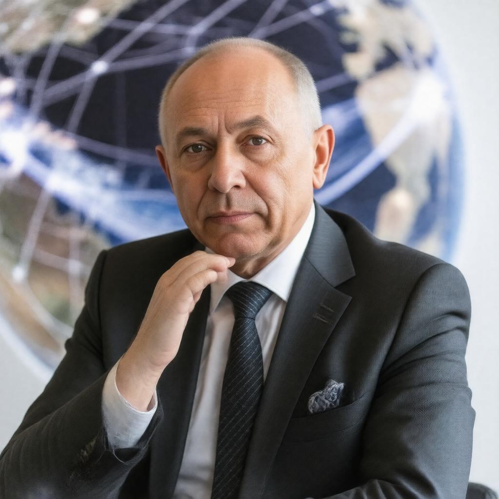 AI-created image of Yuri Milner