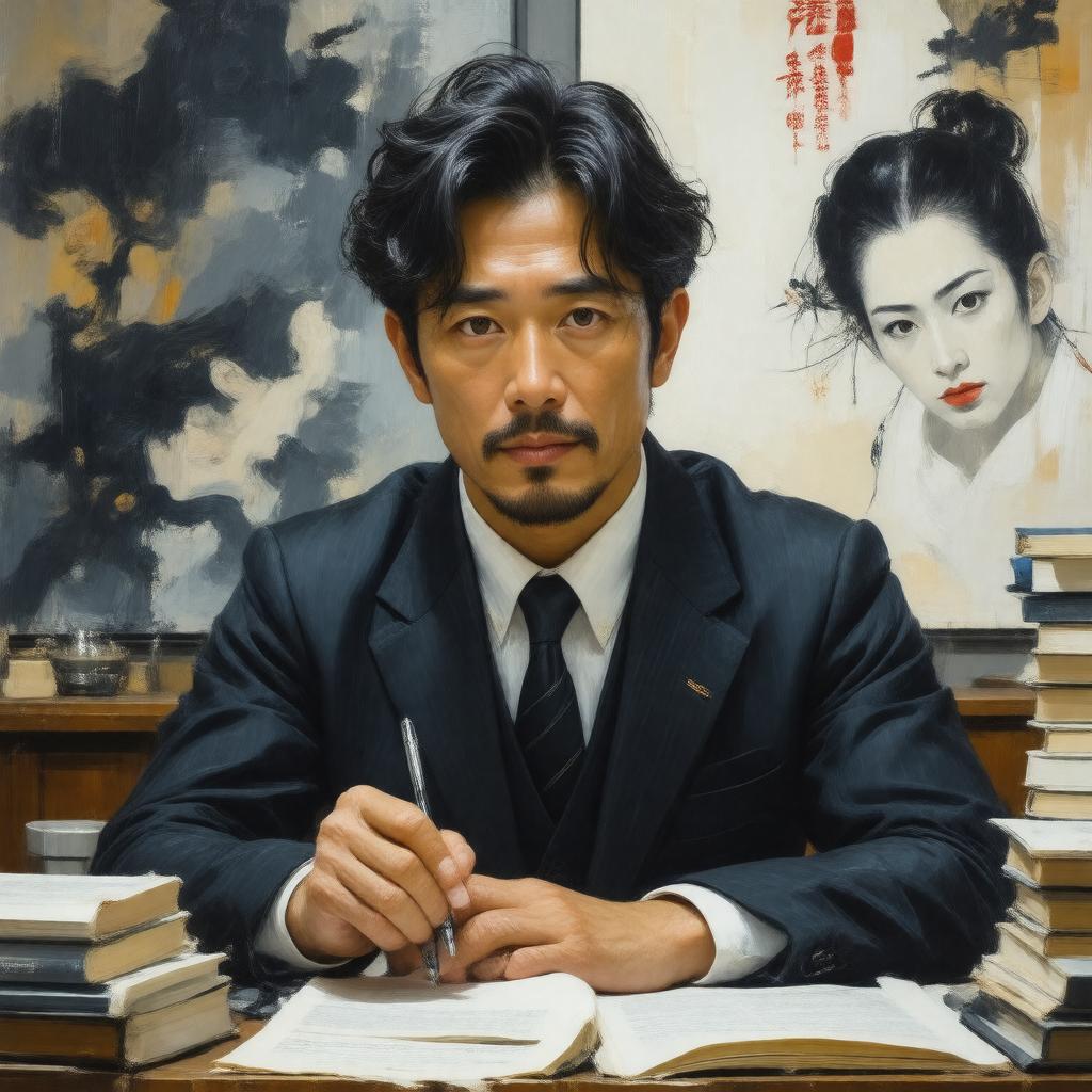 AI-created image of Yusuke Yamada