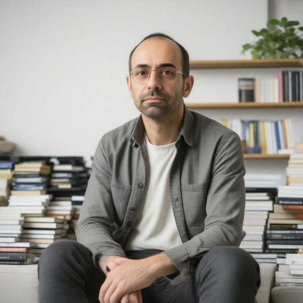 AI-created image of Yuval Noah Harari
