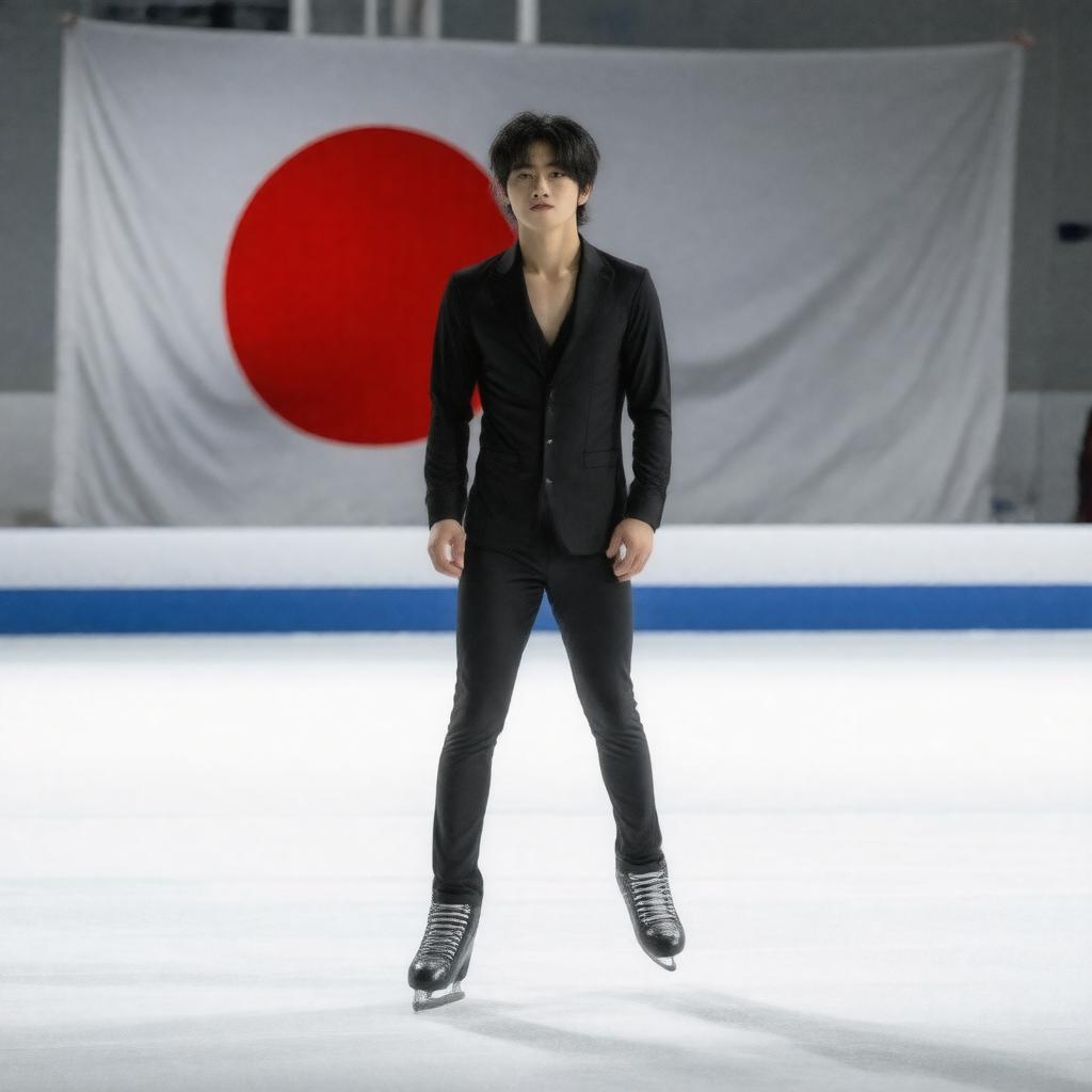 AI-created image of Yuzuru Hanyu