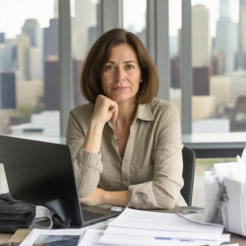 AI-created image of Yvonne Abraham