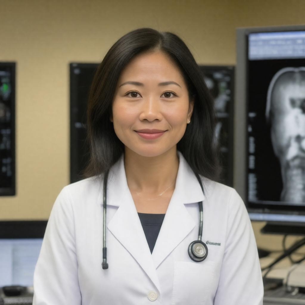 AI-created image of Yvonne Chu