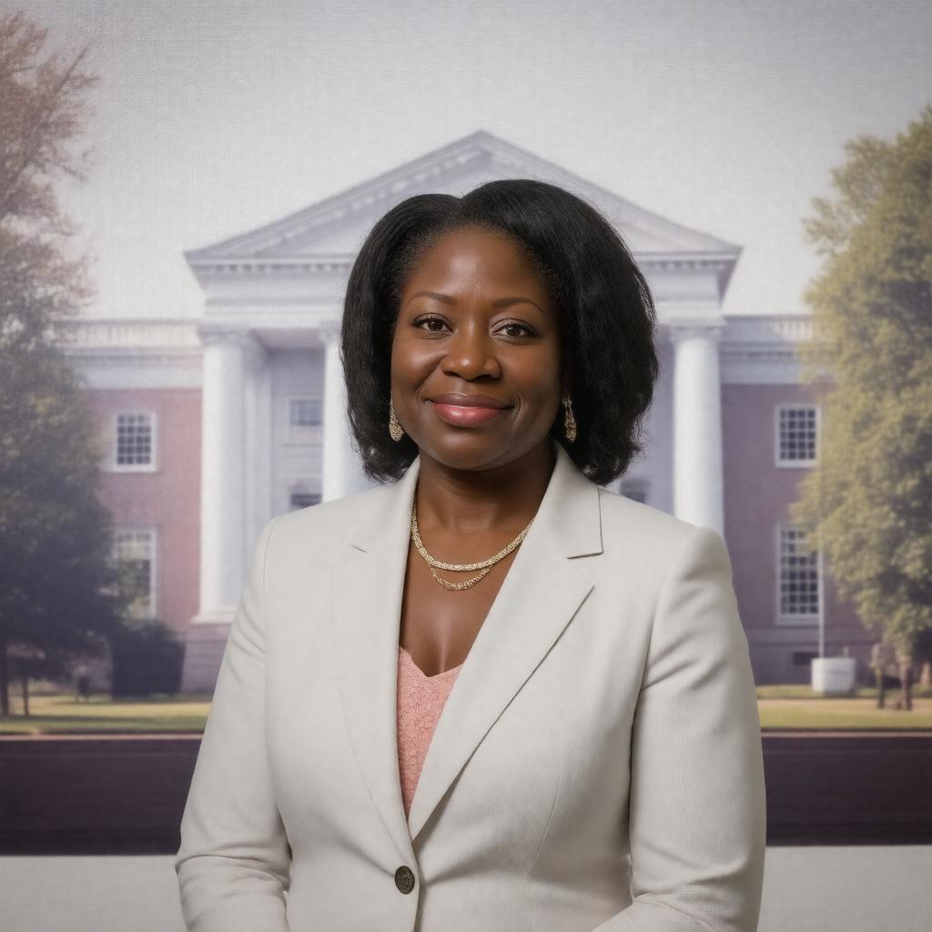 Click to view larger image AI-created image of Yvonne Spicer