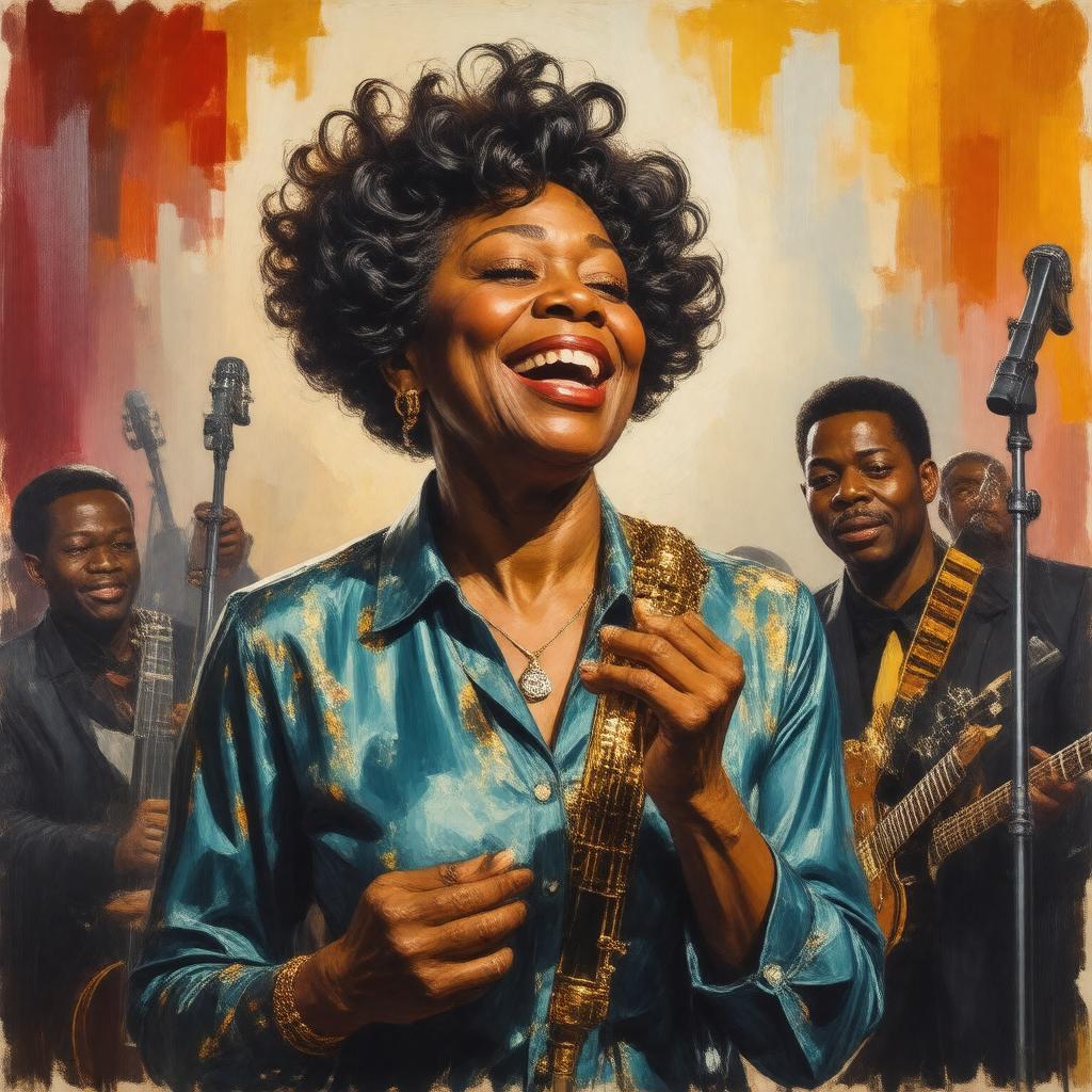 AI-created image of Yvonne Staples