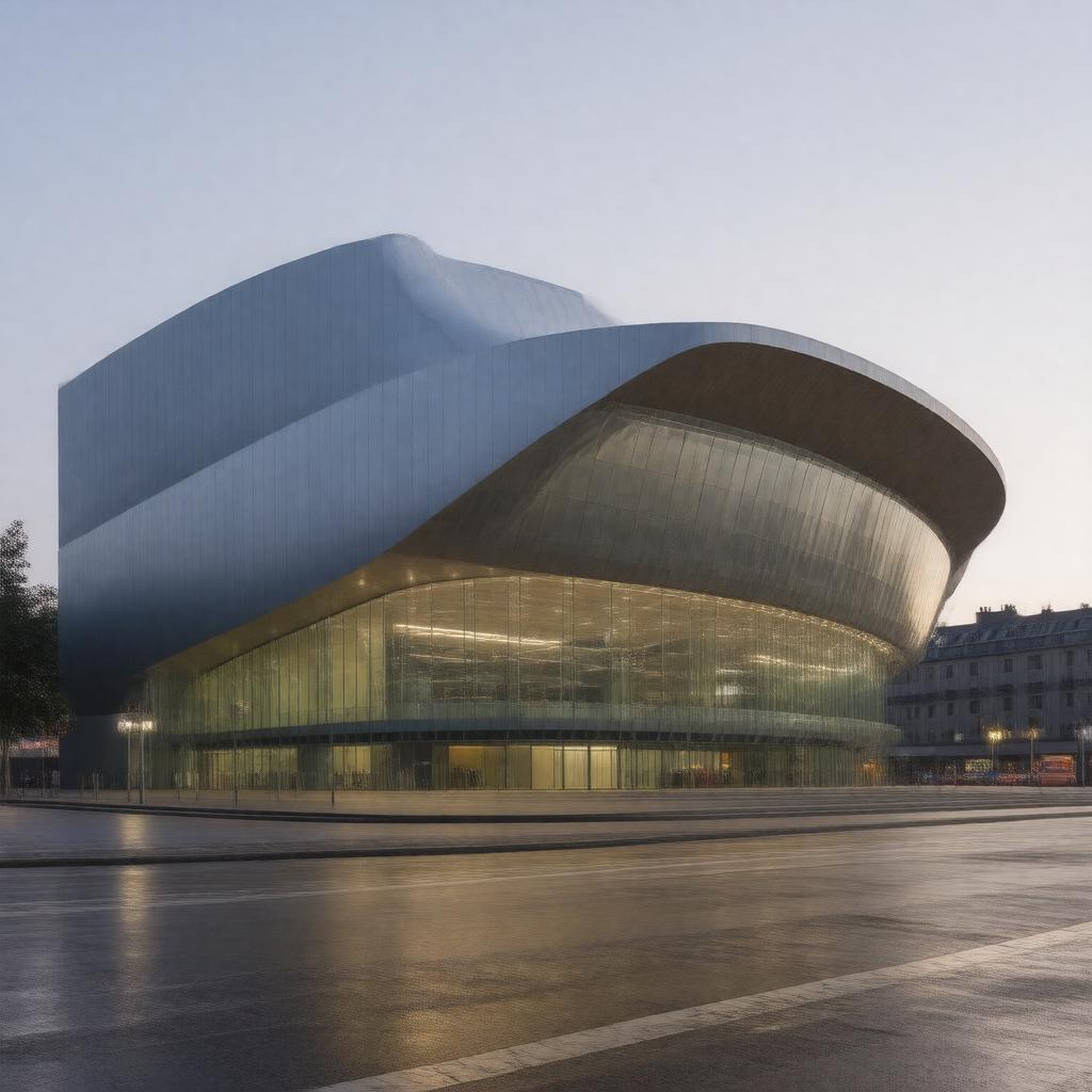 AI-created image of Zénith de Saint-Étienne