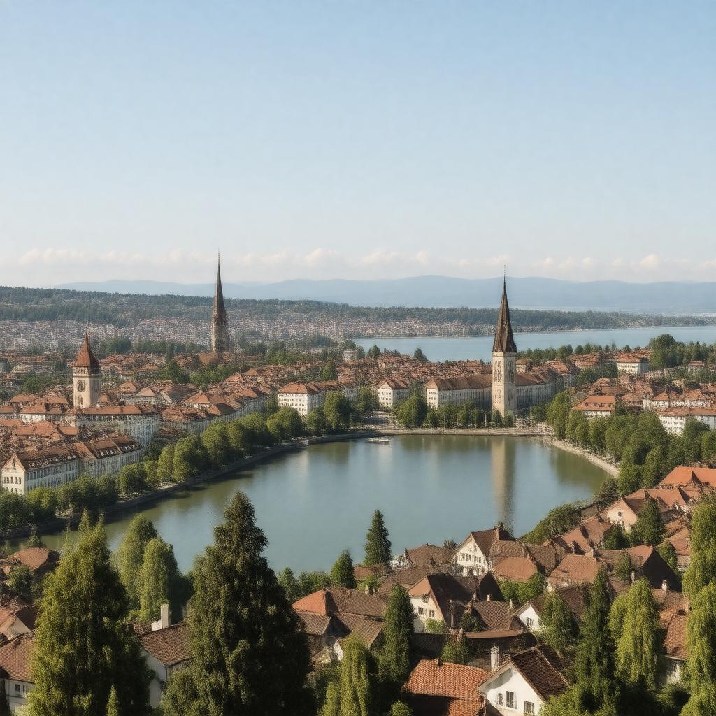 AI-created image of Zürich