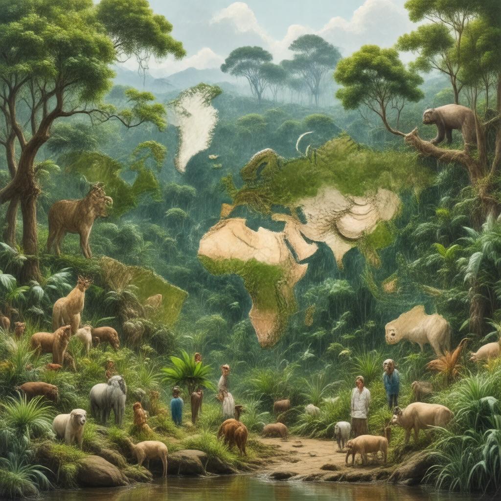 AI-created image of ZSL Conservation Programmes