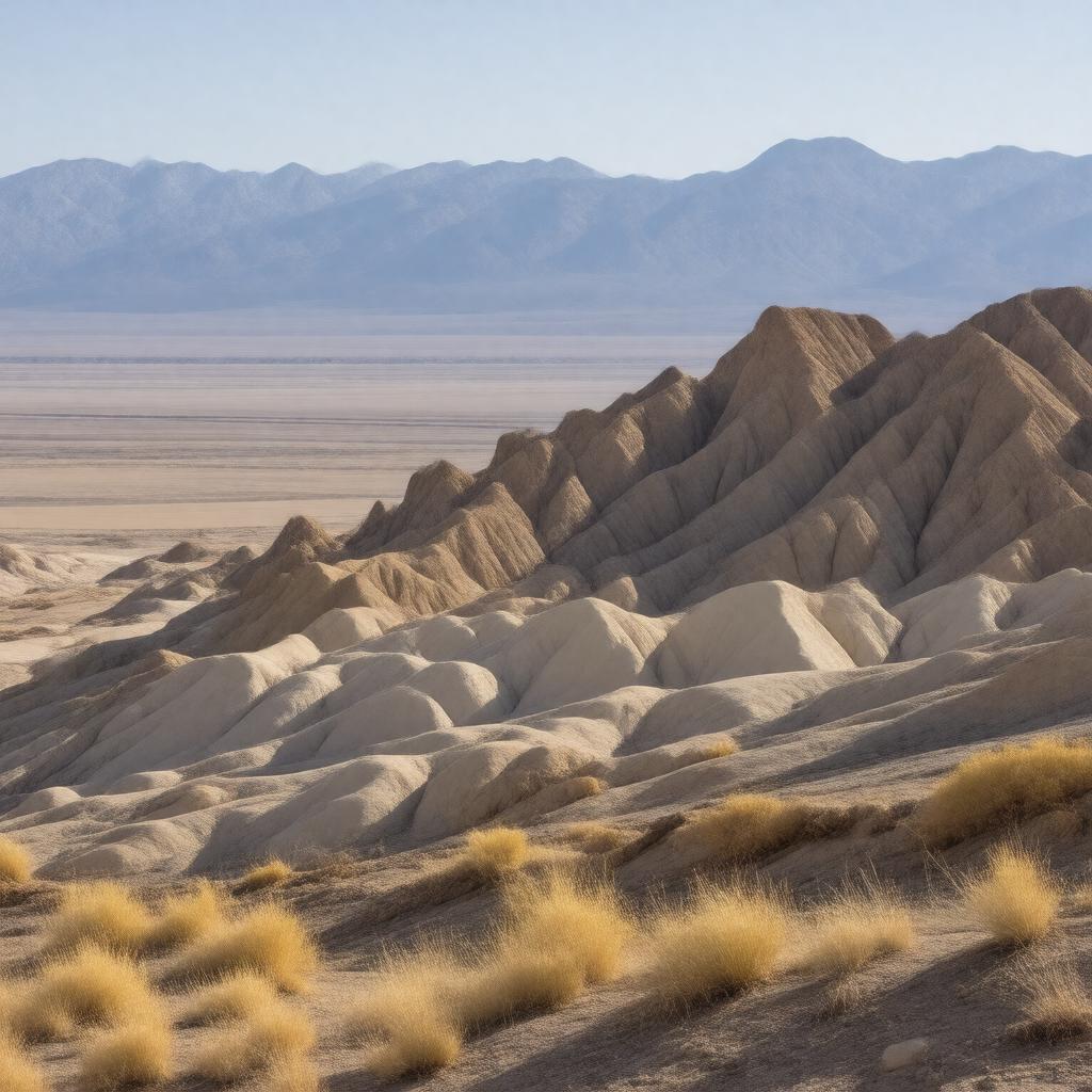 AI-created image of Zabriskie Point