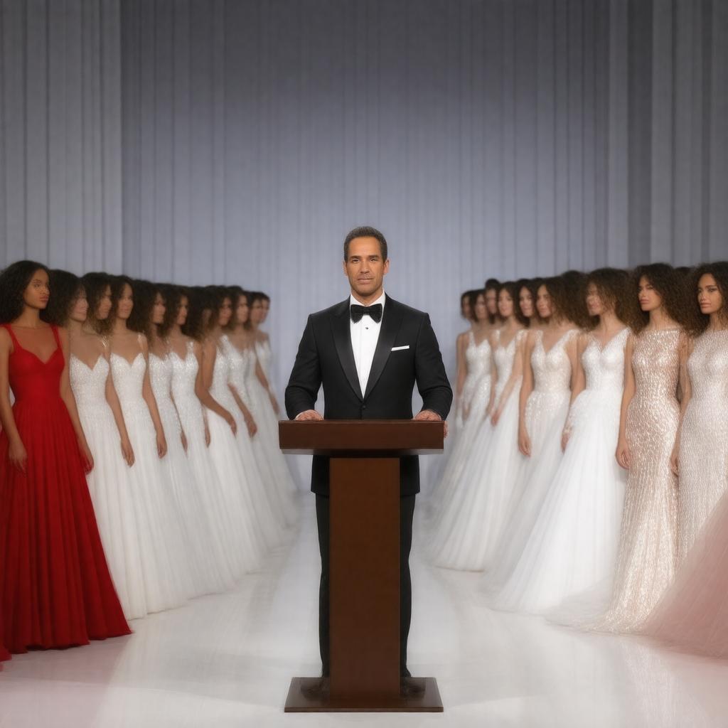 AI-created image of Zac Posen