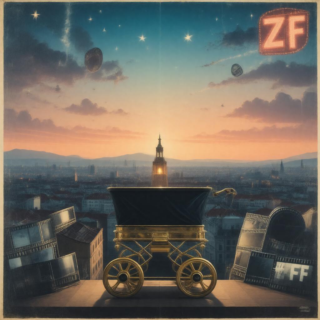 Click to view larger image AI-created image of Zagreb Film Festival
