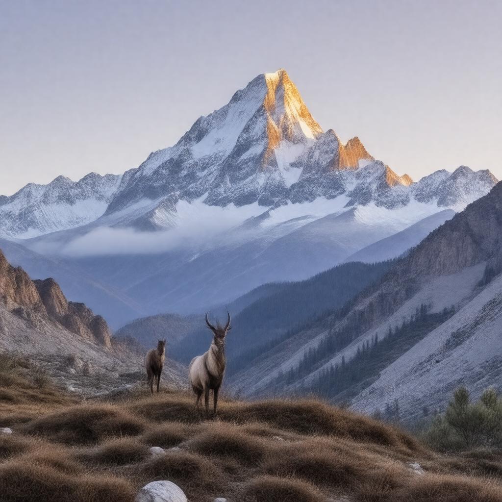 AI-created image of Zagros Mountains