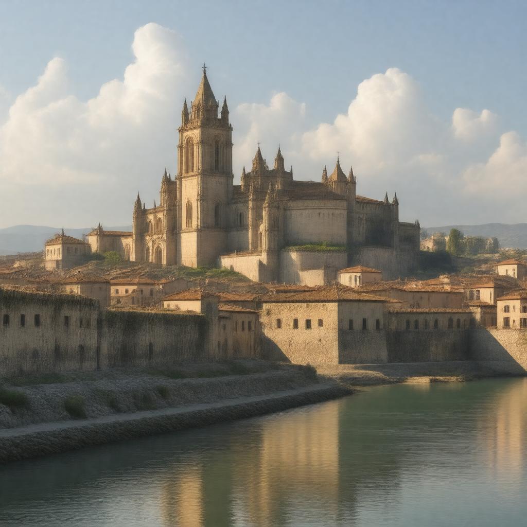 AI-created image of Zamora, Spain