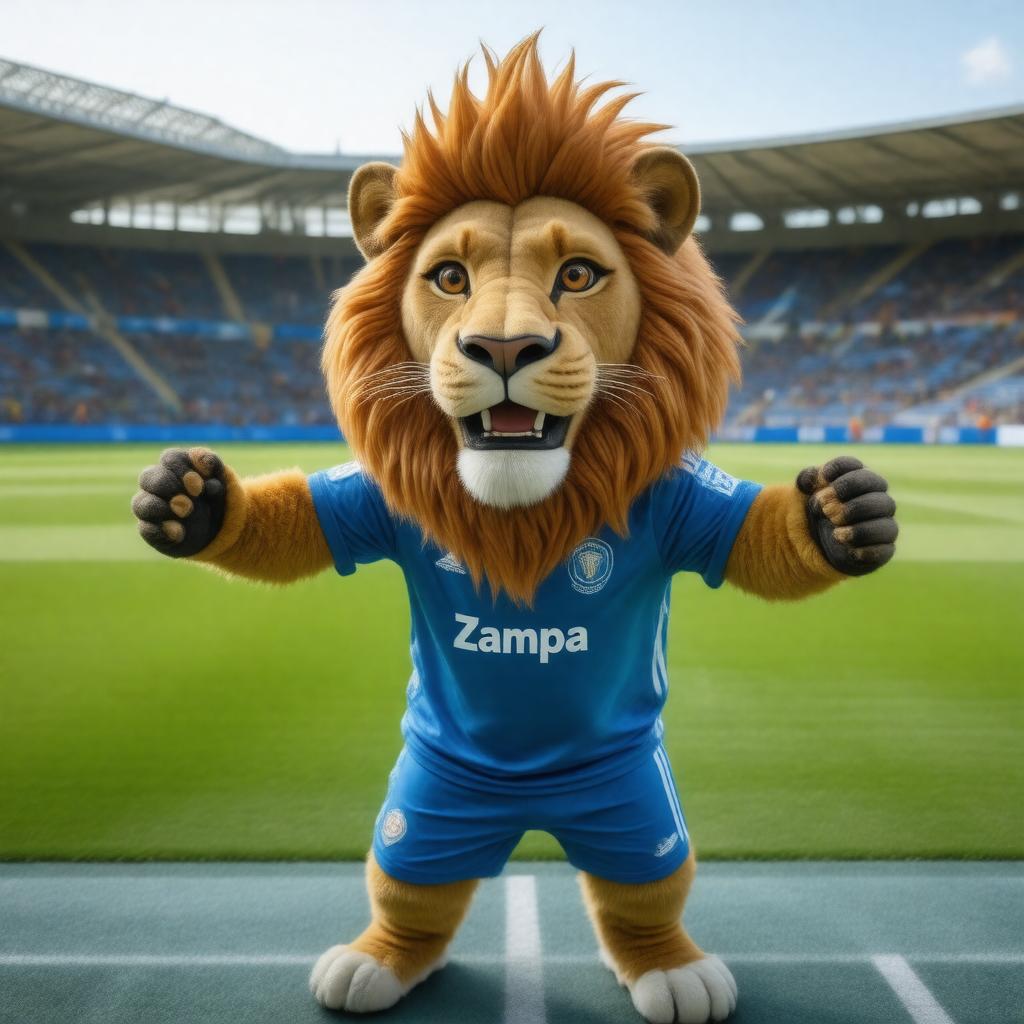 AI-created image of Zampa the Lion