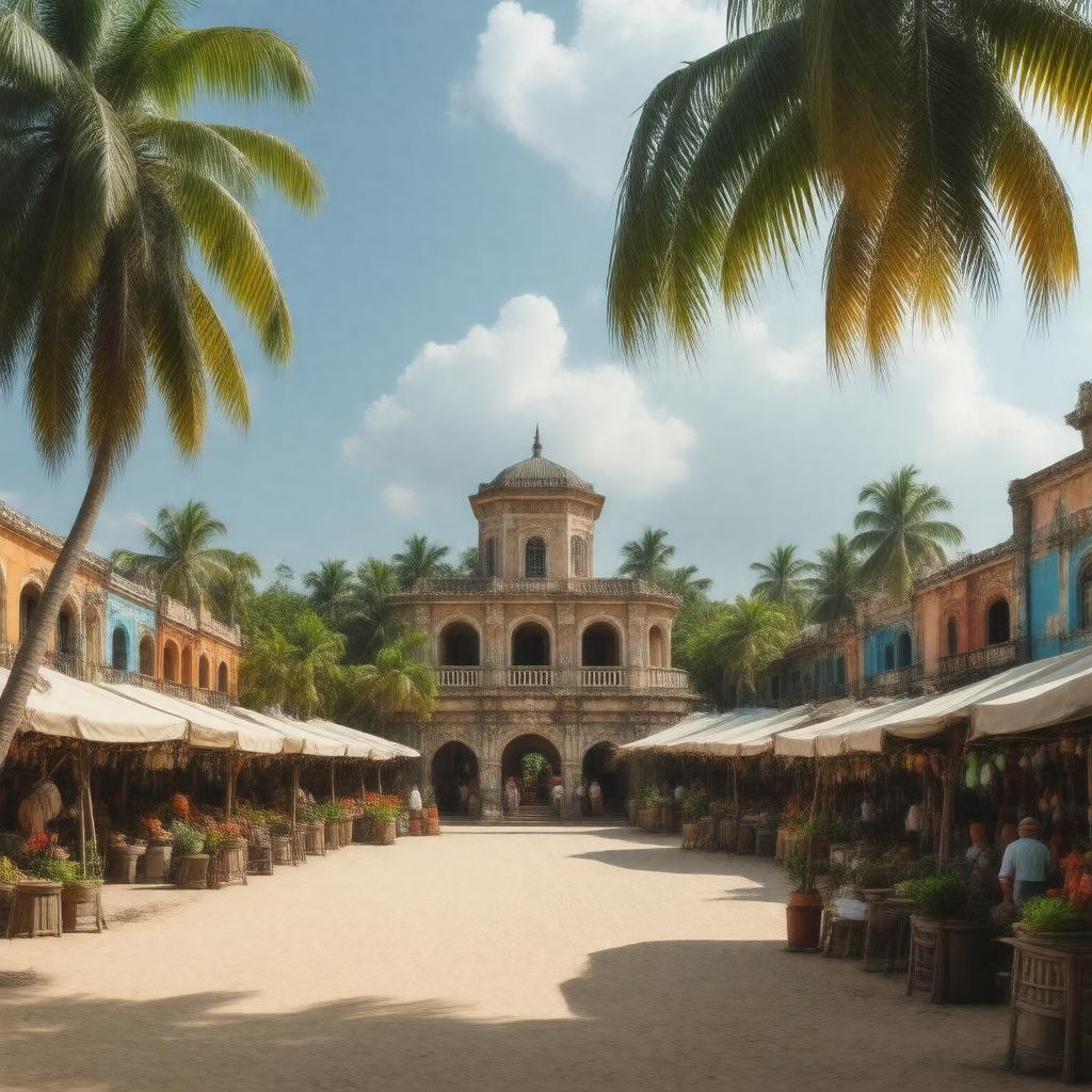 AI-created image of Zanzibar