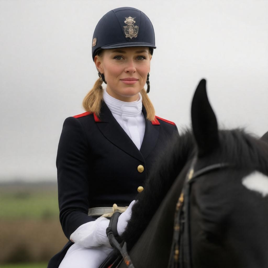 Click to view larger image AI-created image of Zara Anne Elizabeth Phillips