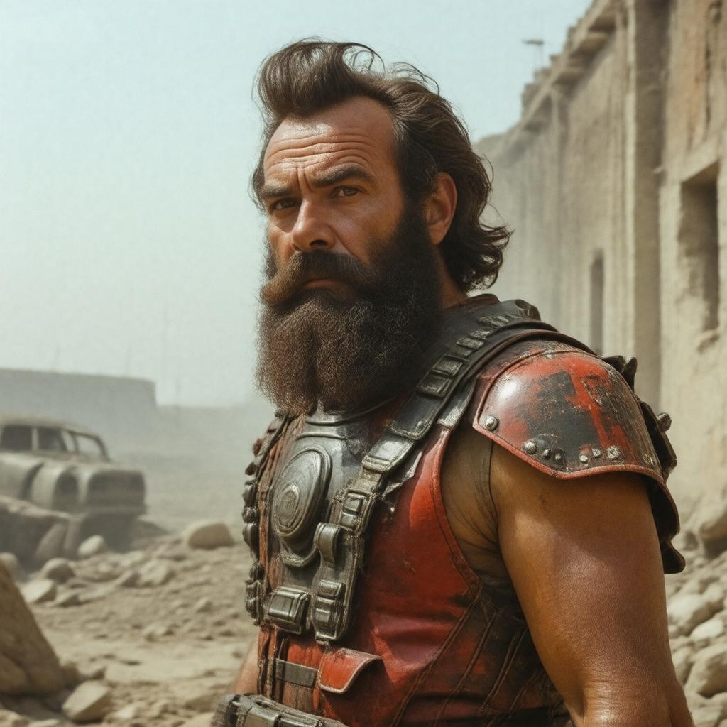 AI-created image of Zardoz