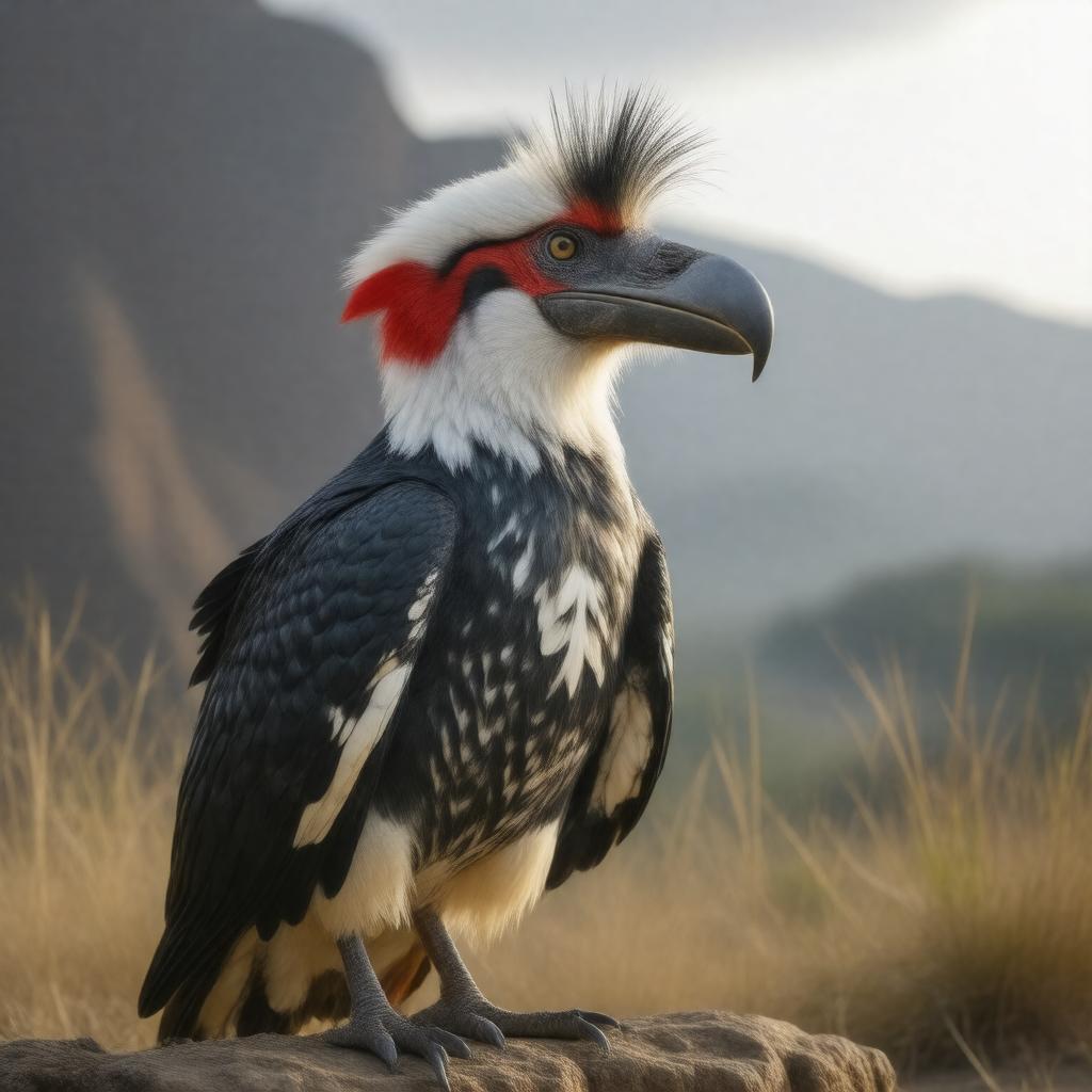 AI-created image of Zazu in The Lion King (2019)