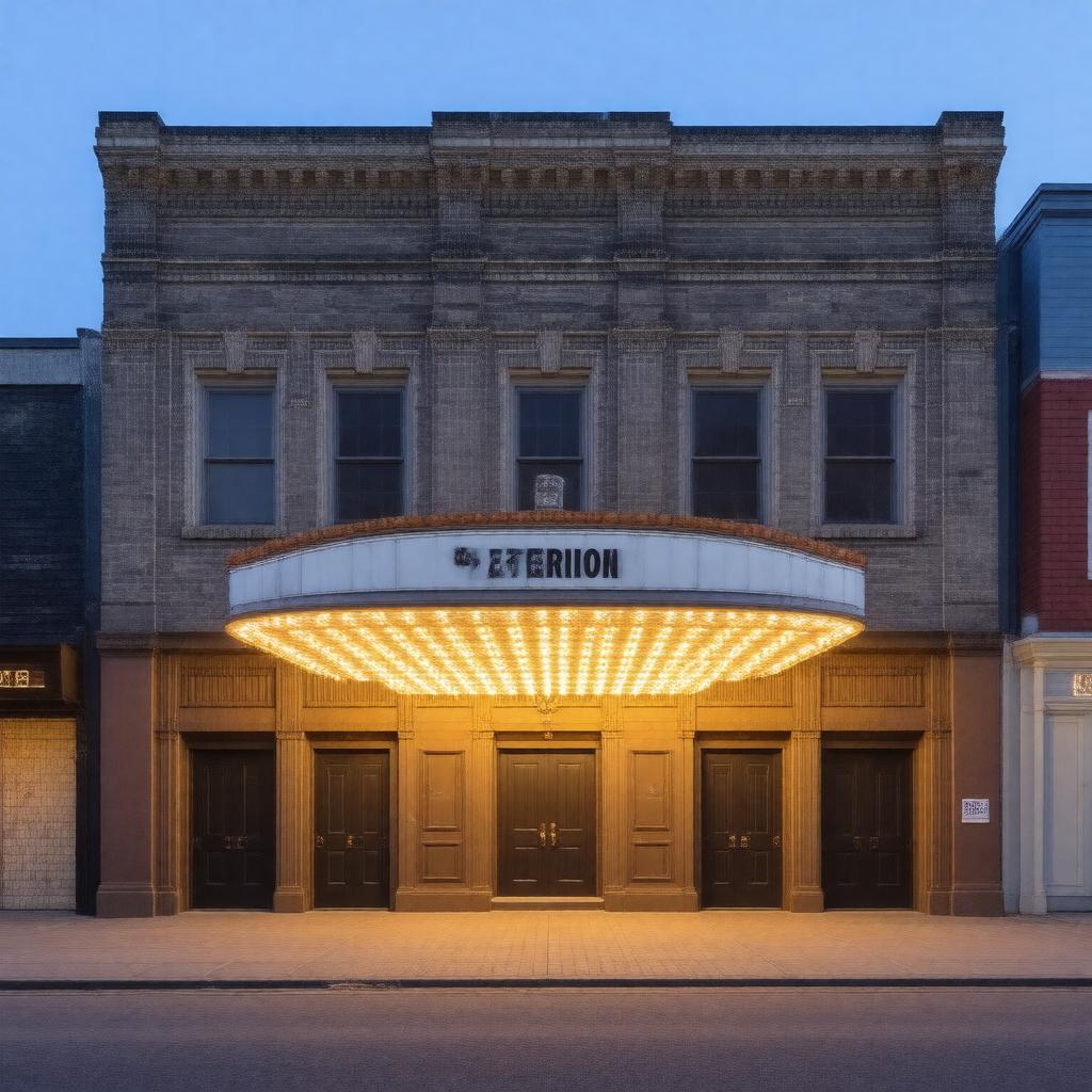 AI-created image of Zeiterion Theatre