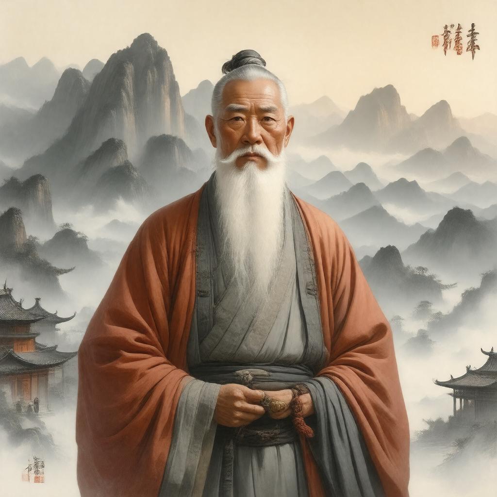 AI-created image of Zhang Daoling