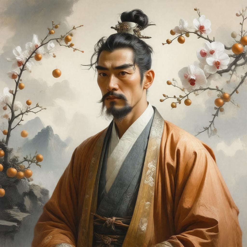 AI-created image of Zhang Jiuling