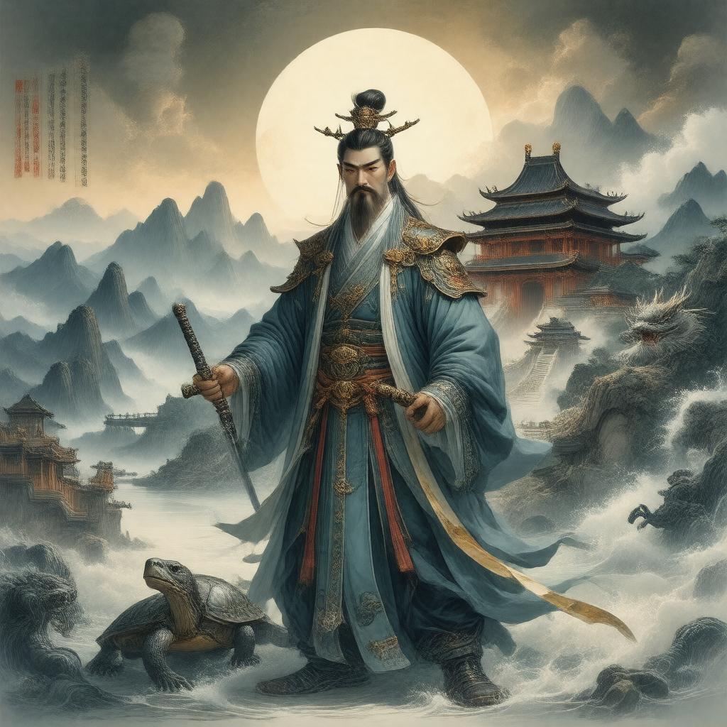 Click to view larger image AI-created image of Zhenwu