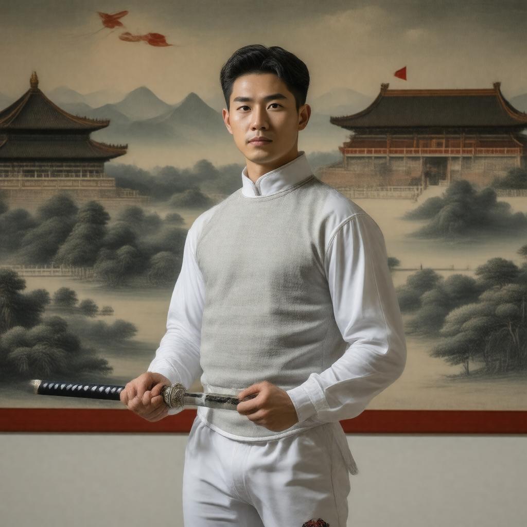 AI-created image of Zhong Man