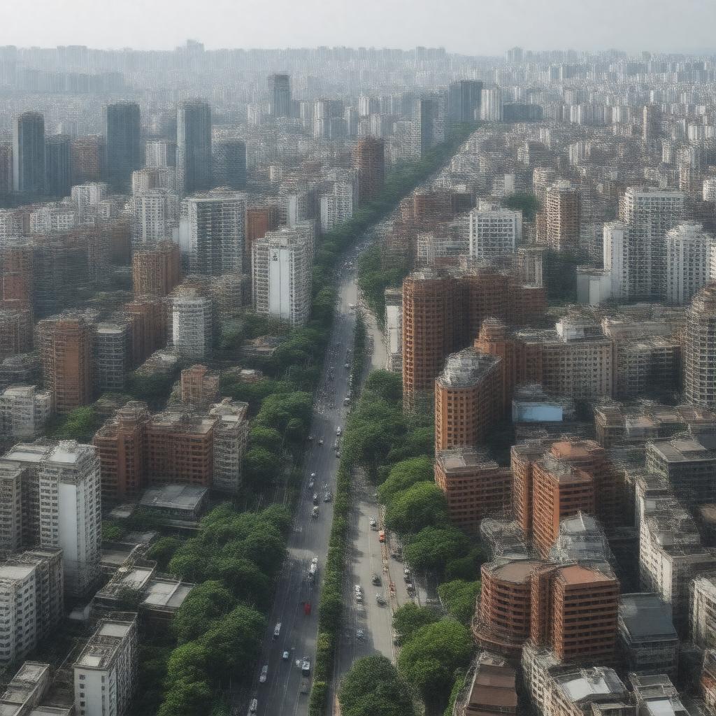 AI-created image of Zhongshan District