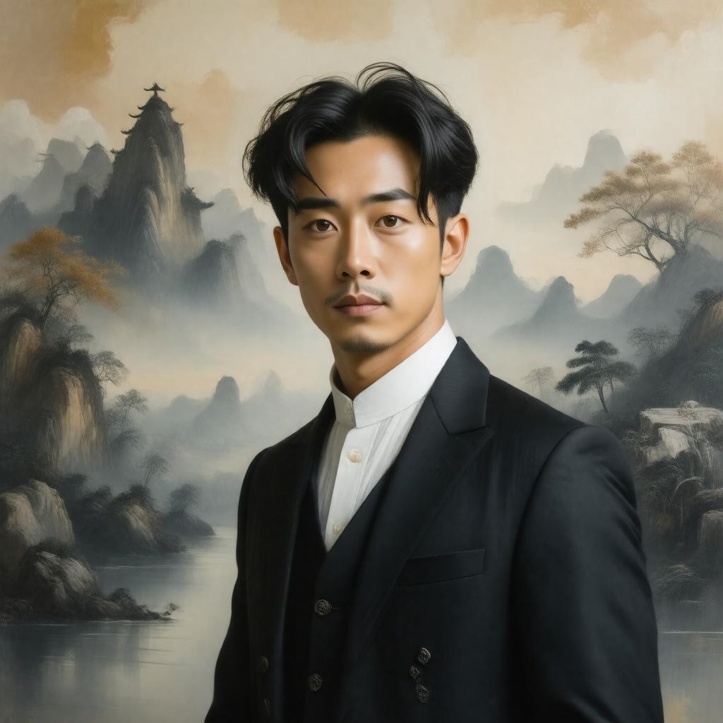 AI-created image of Zhou Jie