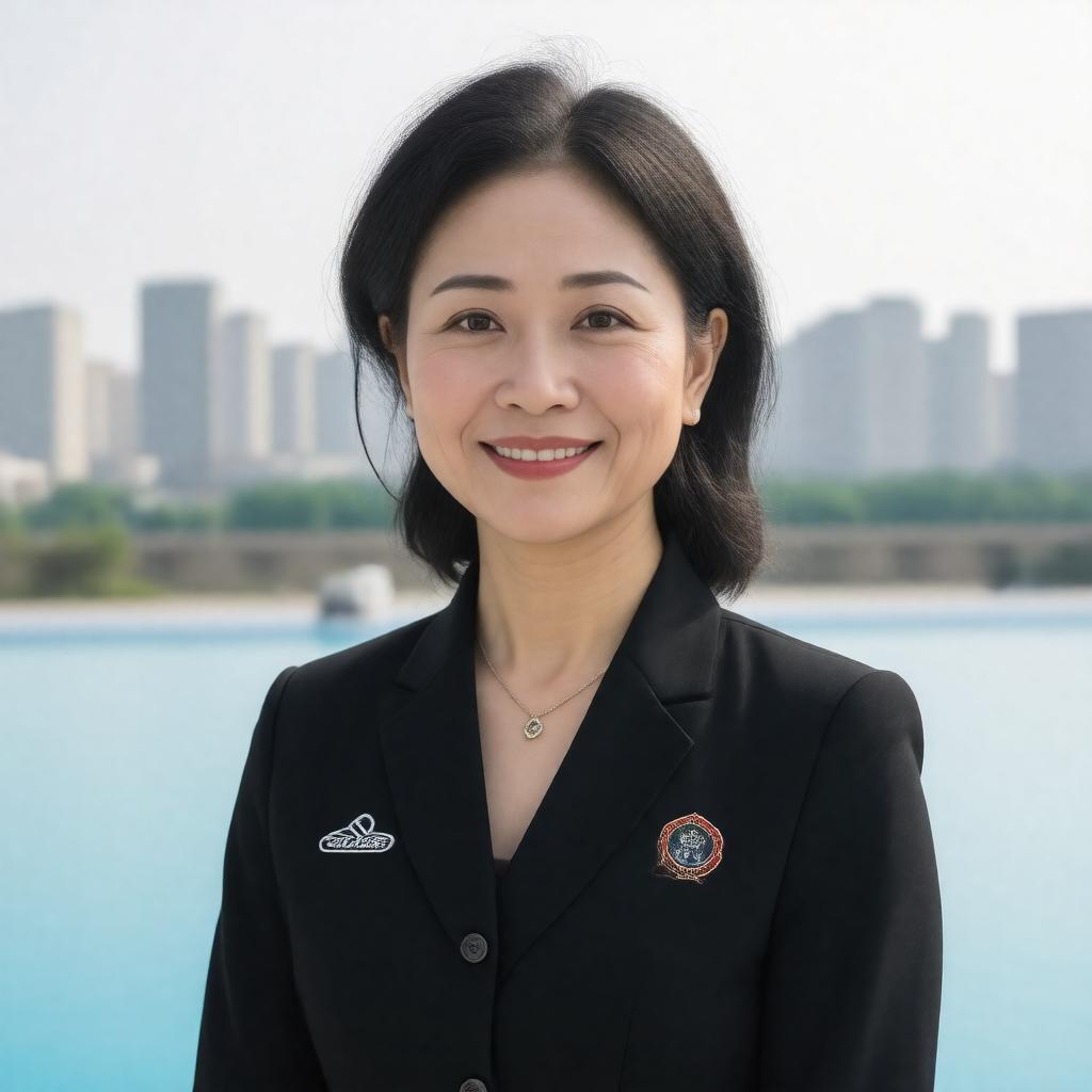 AI-created image of Zhou Jihong