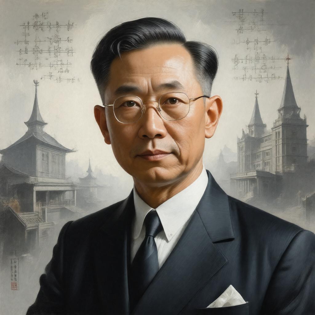 AI-created image of Zhou Peiyuan