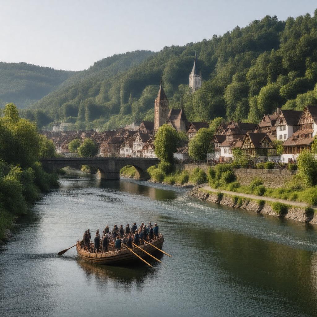 AI-created image of Ziegelhausen