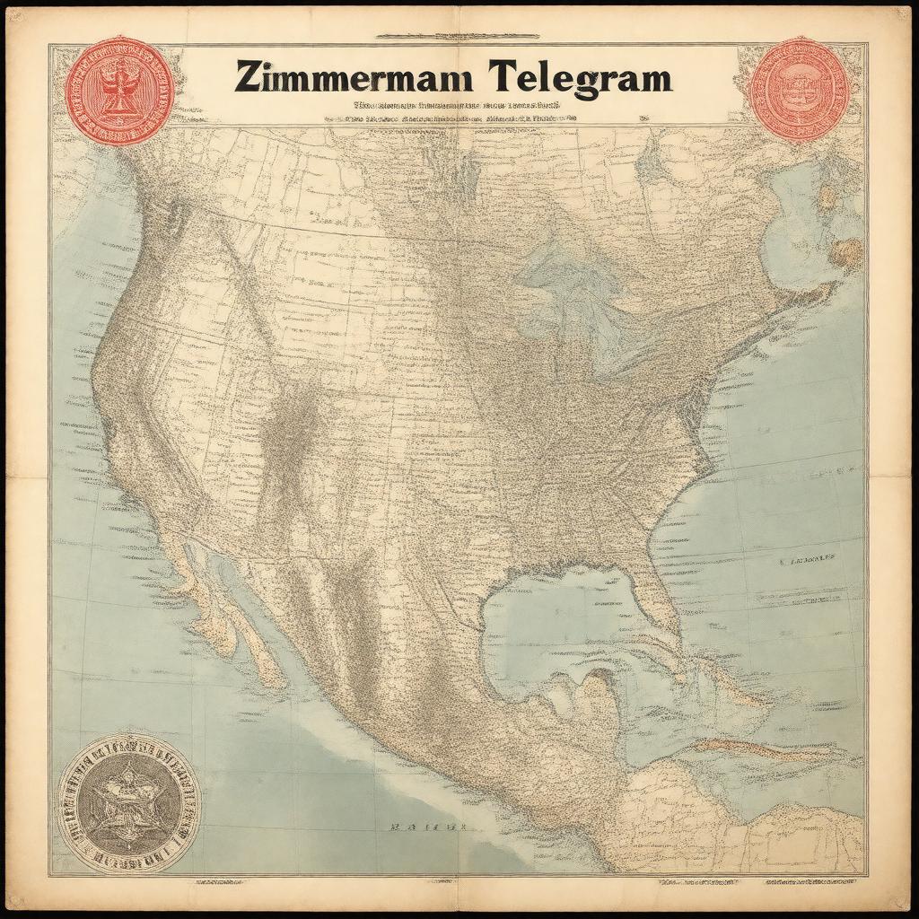 AI-created image of Zimmermann Telegram