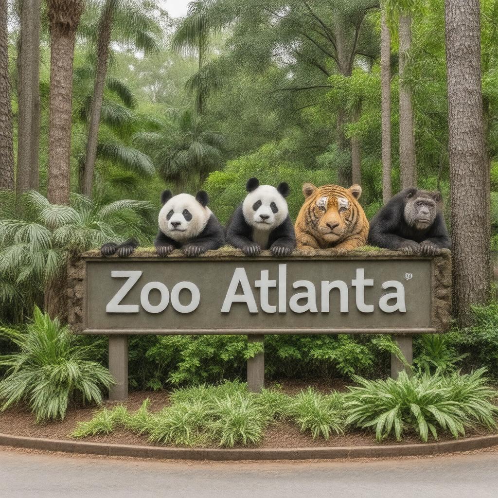 AI-created image of Zoo Atlanta